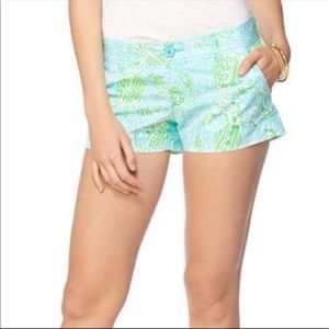 Lilly Pulitzer Get Crackin Spa Blue Walsh Shorts